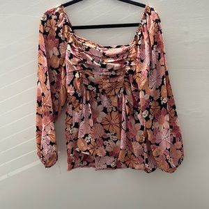 Floral blouse
